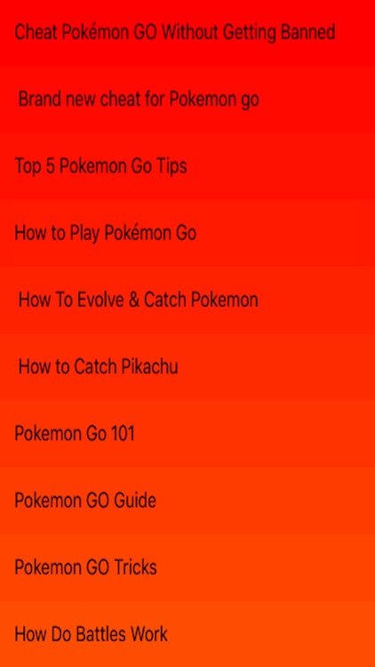 Guide For Pokemon Go - Videos