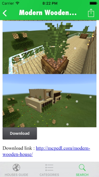 Building Guide for Minecraft - Houses for Minecraft PE MineMaps