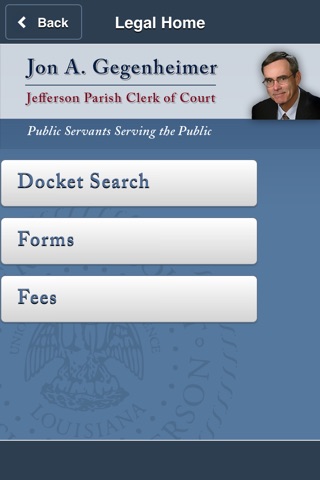 Jefferson Parish Clerk of Court Attorneys' Toolbox screenshot 3