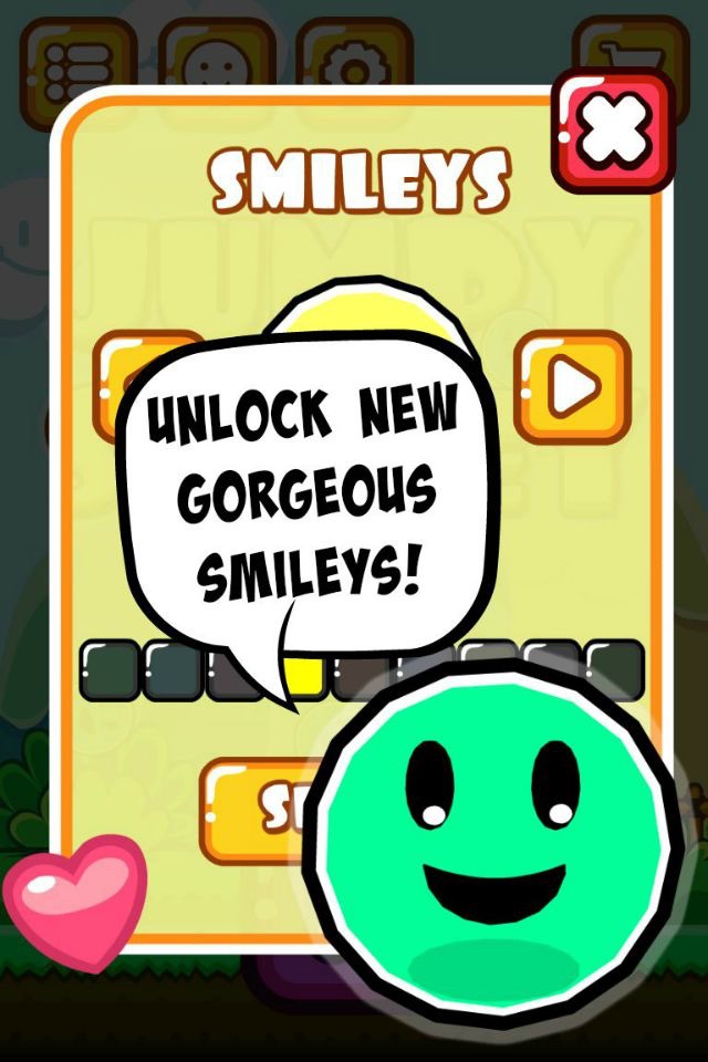 Jumpy Smiley - The endless adventures of a bouncing skippy geometry ball screenshot 4