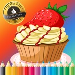 Bakery Cupcake Coloring Book Free Games for children age 1-10 Support your childs learning with drawing ideas fun activities