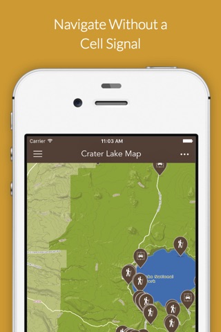 Crater Lake by Chimani screenshot 2