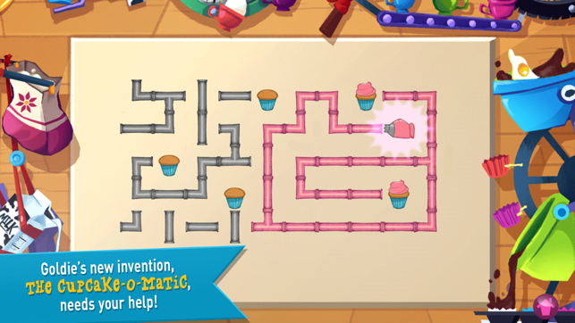 GoldieBlox: Adventures in Coding - The Rocket Cupcake Co.(圖5)-速報App