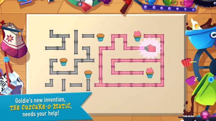 GoldieBlox: Adventures in Coding - The Rocket Cupcake Co. screenshot-4