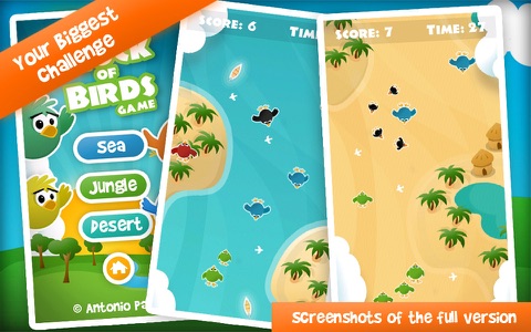 Flock of Birds Game Lite screenshot 2