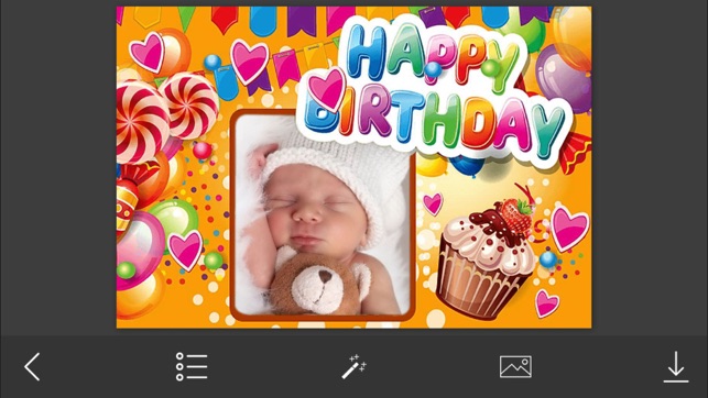 Birthday Photo Frame - Make Awesome Photo using beautiful Ph(圖1)-速報App