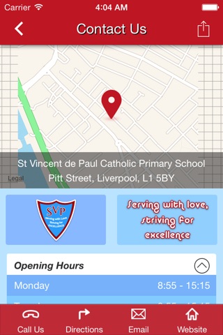 St Vincent de Paul Catholic Primary School screenshot 2