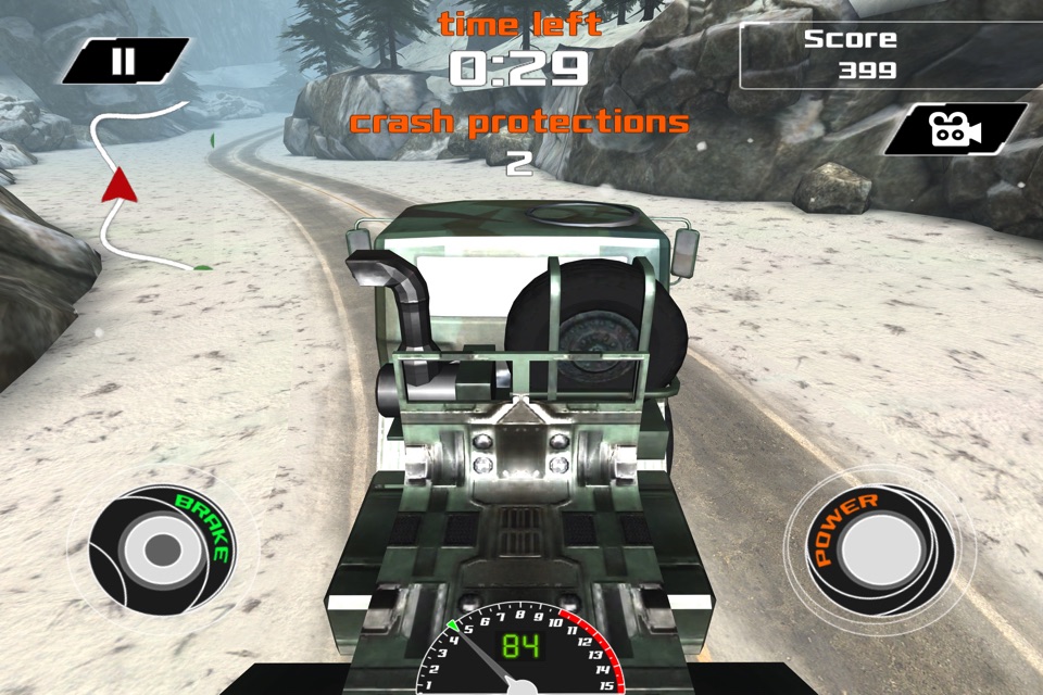 3D Snow Plow Racing- Extreme Off-Road Winter Race Simulator Free Version screenshot 2