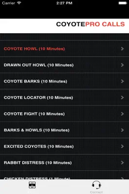 Game screenshot REAL Coyote Hunting Calls - Coyote Calls and Coyote Sounds for Hunting (ad free) BLUETOOTH COMPATIBLE hack