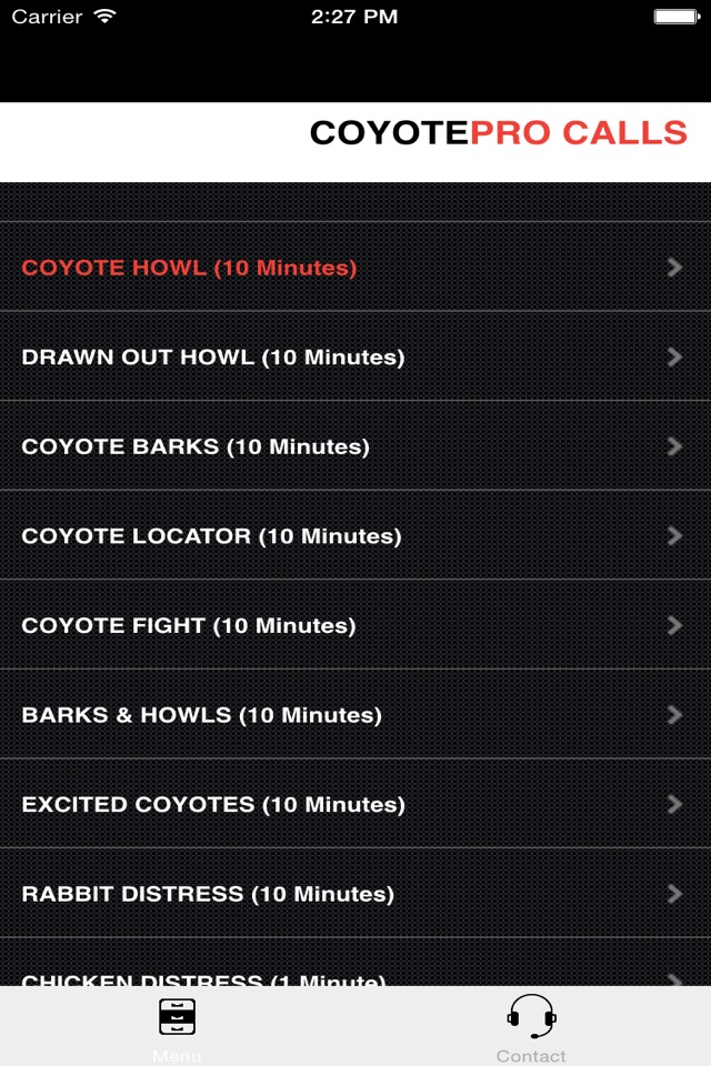 REAL Coyote Hunting Calls - Coyote Calls and Coyote Sounds for Hunting (ad free) BLUETOOTH COMPATIBLE screenshot 3