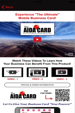 Aida Card QR Scanner screenshot 2