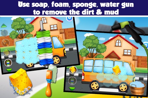 Little School Bus Wash Salon screenshot 3