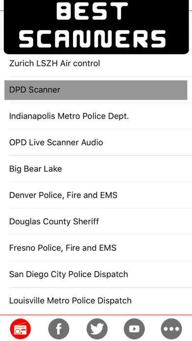 警察無線スキャナ - 最高のラジオ警察、航... screenshot1