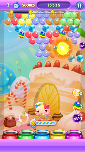 泡泡魔女传奇 - Bubble Mania Sweet Candy Pop: Bubble Shooter Puzzle(圖2)-速報App