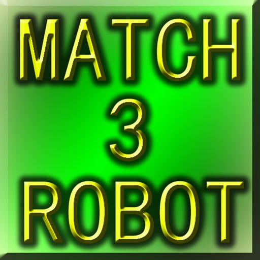 Match 3 Robot Icon