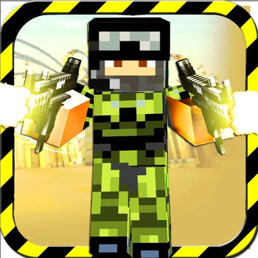 Block City Mine Robbers Sniper Pro -  Mini Prison Escape Shooting Game