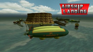 Airship Landing - Free Air plane Simulator Gameのおすすめ画像1