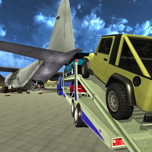 Offroad Jeep: Airplane Cargo iOS App
