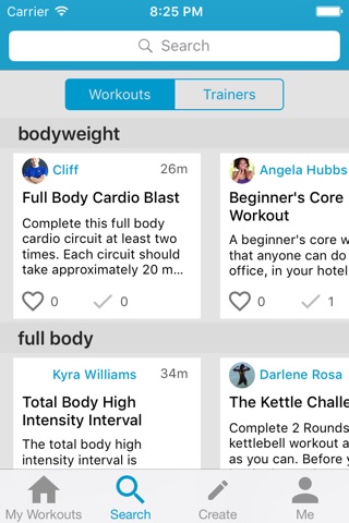 TempoFit - Workouts from Personal Trainers screenshot 3