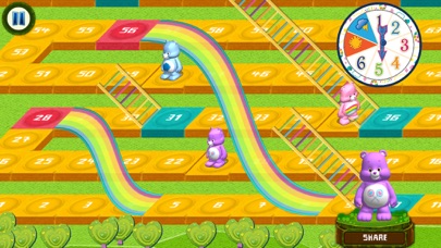Rainbow Slides: Care Bears! screenshot 2