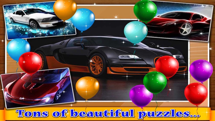 Super Sports Cars - Jigsaw Puzzle for kids screenshot-3