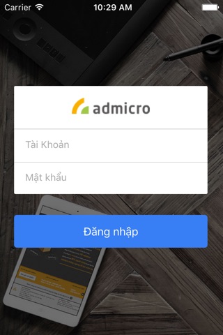 Admicro Dashboard screenshot 2