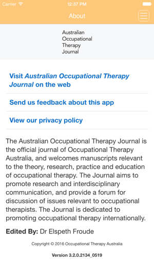 Australian Occupational Therapy Journal(圖2)-速報App