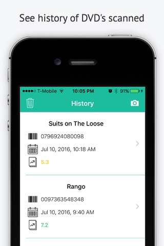 MovieRating - Scan DVD barcode screenshot 2