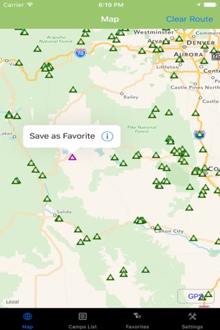 Colorado – Camping & RV spots screenshot 3