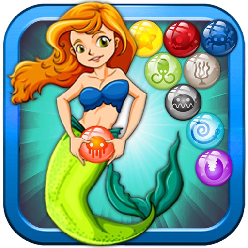 Bubble Shooter Mermaid Ocean : Claim to the throne iOS App