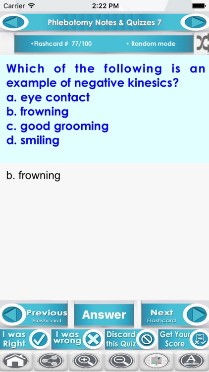Phlebotomy Exam Review 2000 Flashcards screenshot-3