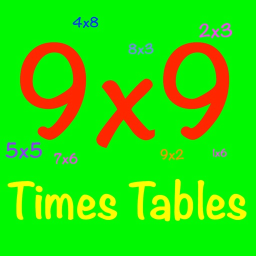 Times Tables Math Genius iOS App