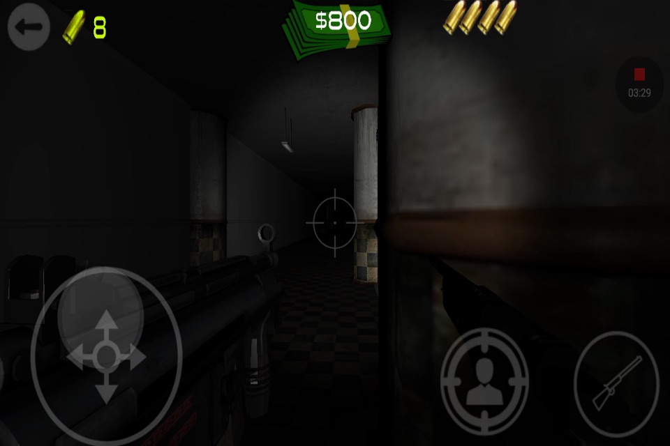 Zombie Hospital Escape 3D Horror (an fps style shoot N kill survival game) screenshot 3