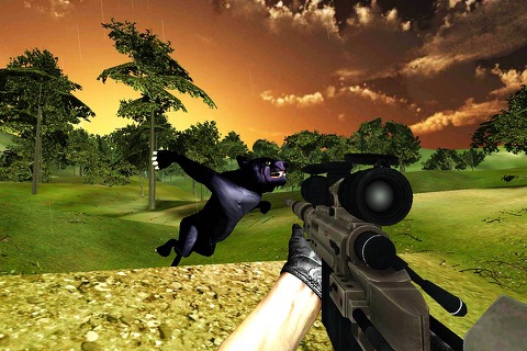 Black Panther Hunter - Wild Sniper 3D Assassin screenshot 4
