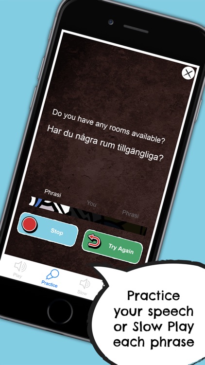 Swedish Phrasi - Free Offline Phrasebook with Flashcards, Street Art and Voice of Native Speaker screenshot-3