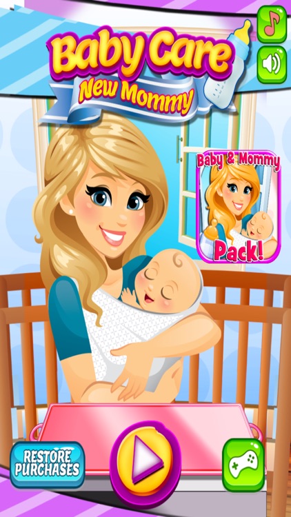 My Newborn Baby & Mommy - Kids Pregnancy Care & Maternity Games