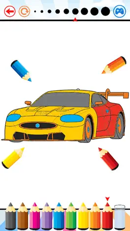 Game screenshot Sports Car Racing Coloring Book - Drawing and Painting Vehicles Game HD, All In 1 Series Free For Kid hack