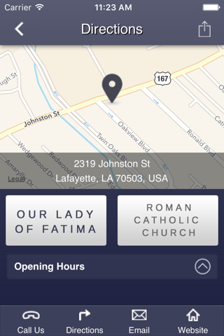 Our Lady of Fatima, Lafayette screenshot 3