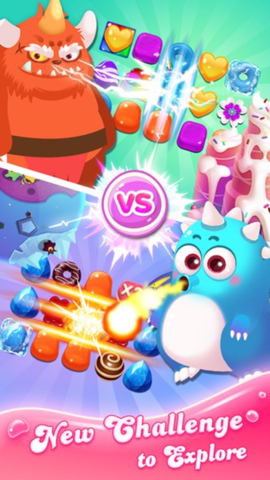 How to cancel & delete Candy Sweets Blast - 3 puzzle match splash mania from iphone & ipad 4