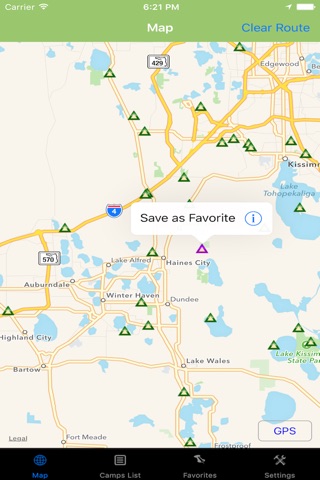Florida – Camping & RV spots screenshot 3