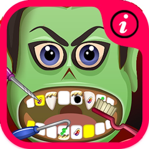 Crazy Ninja Dentist - fun baby kids teeth shave games for boys and girls icon