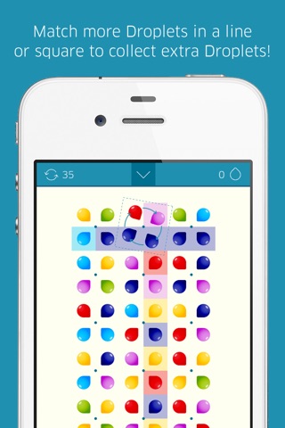 XDrops - Color Matching with a Twist! screenshot 2