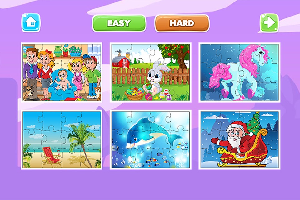 Jigsaw Puzzle Games Free - Who love educational memory learning puzzles for Kids and toddlers screenshot 2