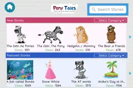 Game screenshot Pony Tales: Short stories for kids to read & write apk