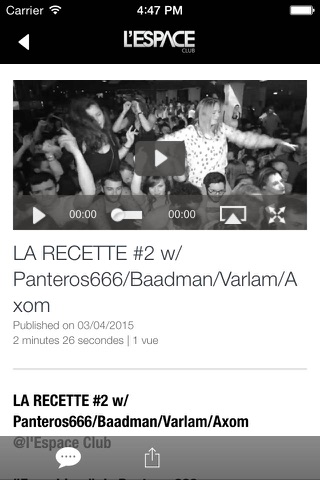 l'Espace Club screenshot 2