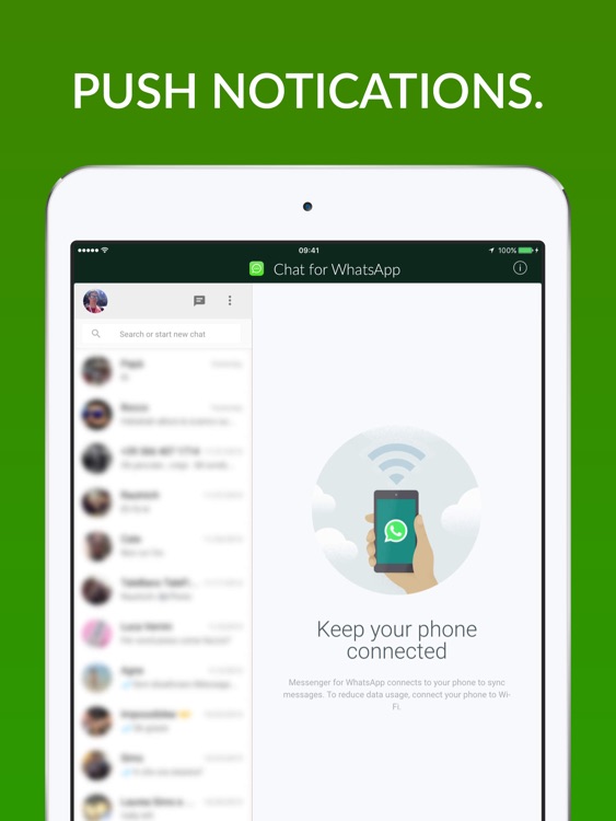 Chat for Whatsapp - iPad Version
