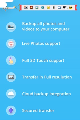 Photo Transfer 3.0 wifi - share and backup your photos and videos screenshot 2