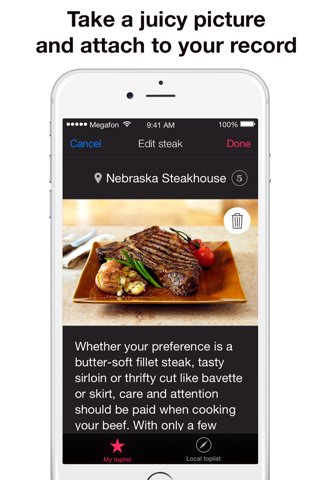 TopSteak - your meat organizer screenshot 2