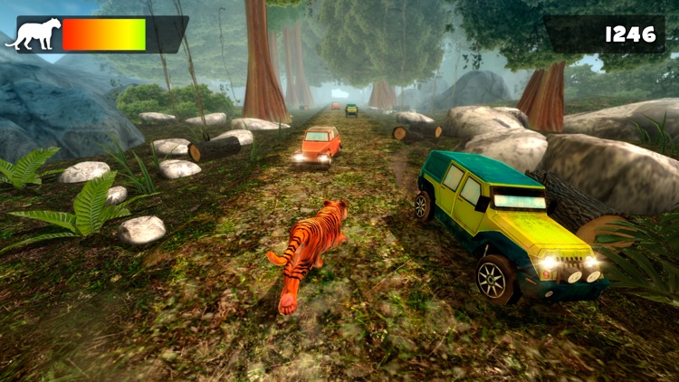 Tiger Run | Animal Simulator Games For Children Free screenshot-4