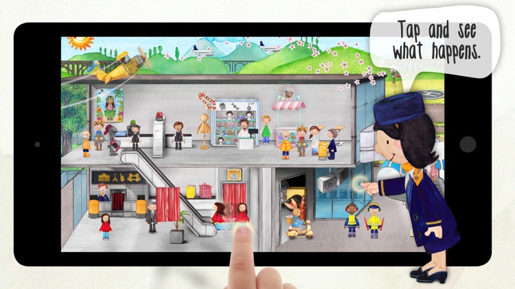 Tiny Airport - Interactive Activity App for Kids